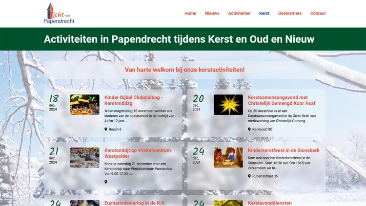 Kerstdiensten in Papendrechtse kerken