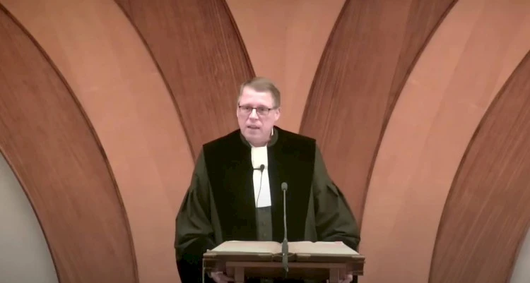 Ds. Bijl neemt afscheid van Grote Kerk