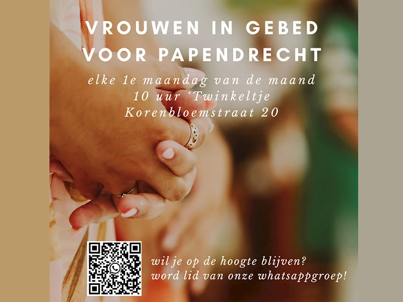 Vrouwen in gebed voor Papendrecht